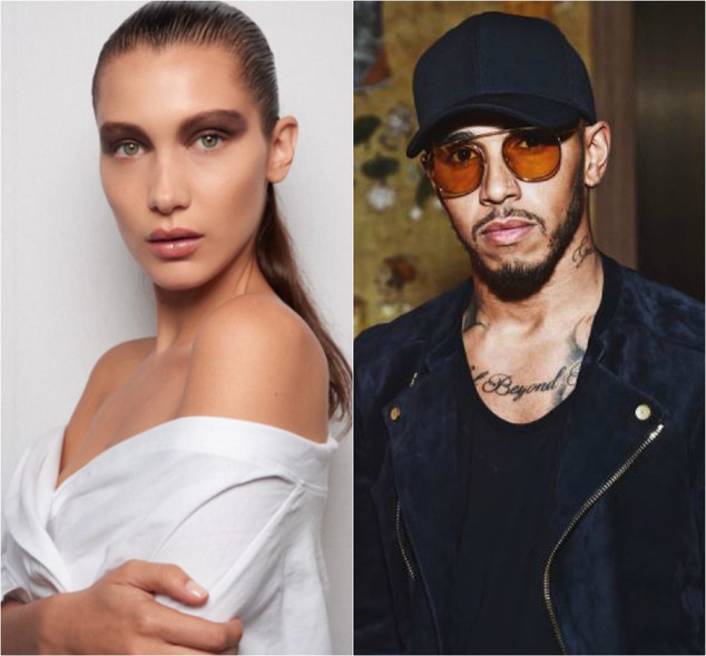Bella Hadid, Lewis Hamilton Bella Hadid, Lewis Hamilton